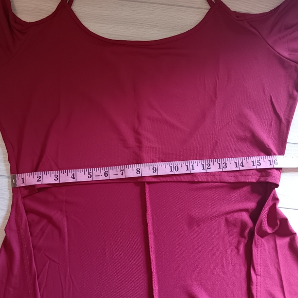 Women Solid Color Short Sleeve Off Shoulder Top And Wide Leg Pants Two-Piece Set - Picture 9 of 14